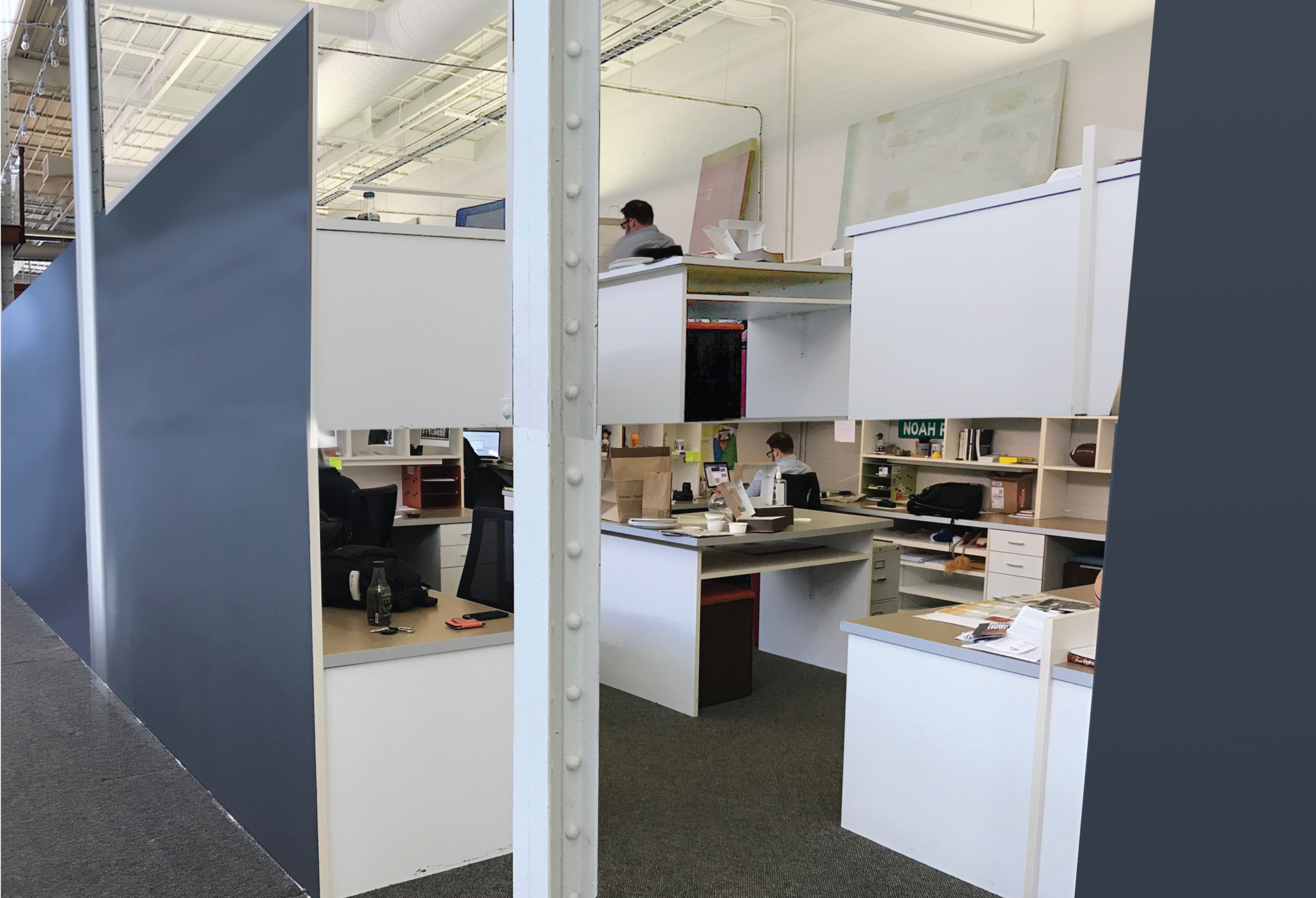 Idea Works Doubles Workspace With Innovative Double Decker Desks